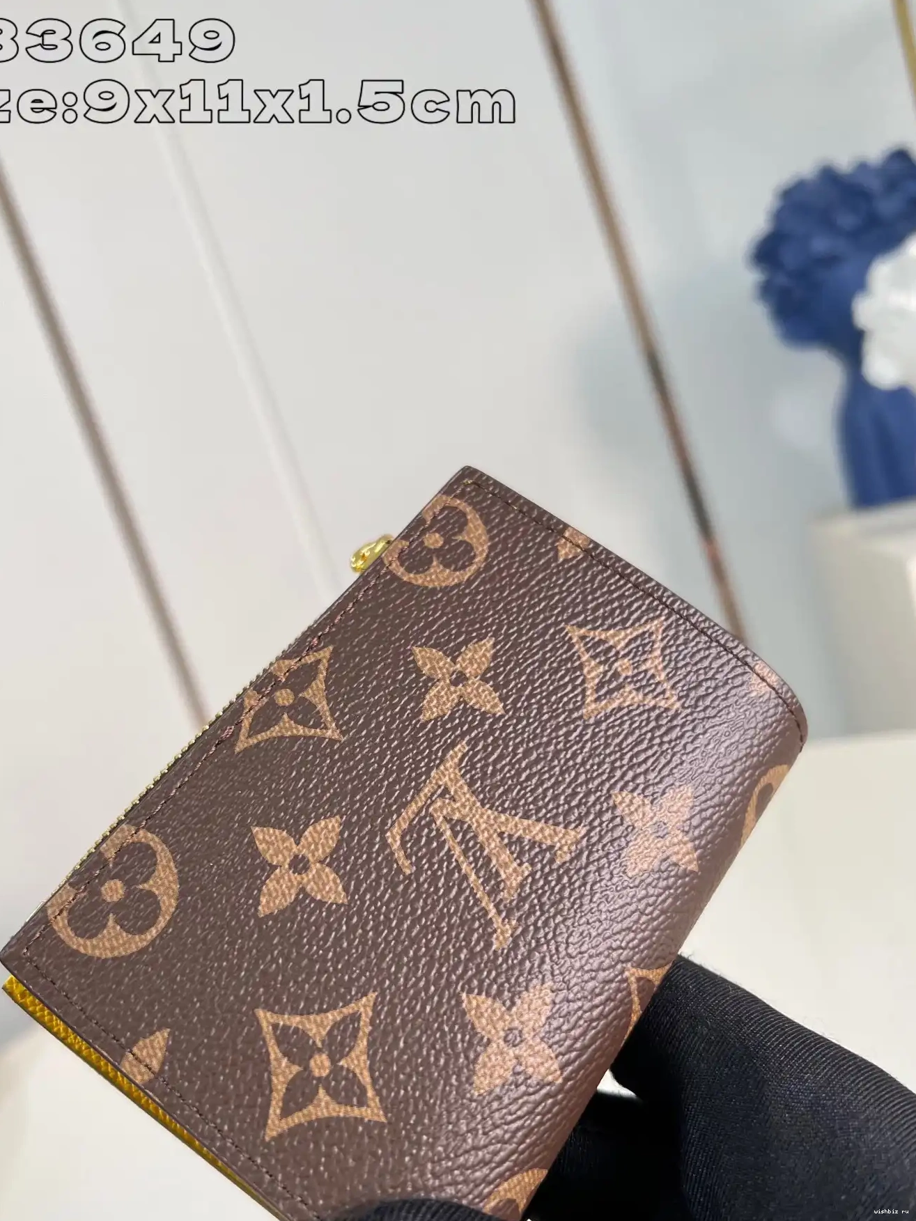 WIS 9*11.5*1.5CM VUITTON - Lisa LOUIS Wallet 0326